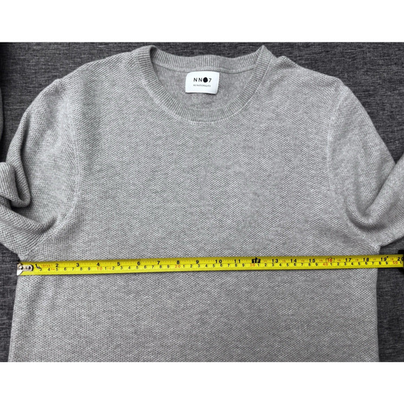 NN07 Sweater Large Mens No Nationality Hubert Honeycomb Knit Crewneck - Picture 3 of 8